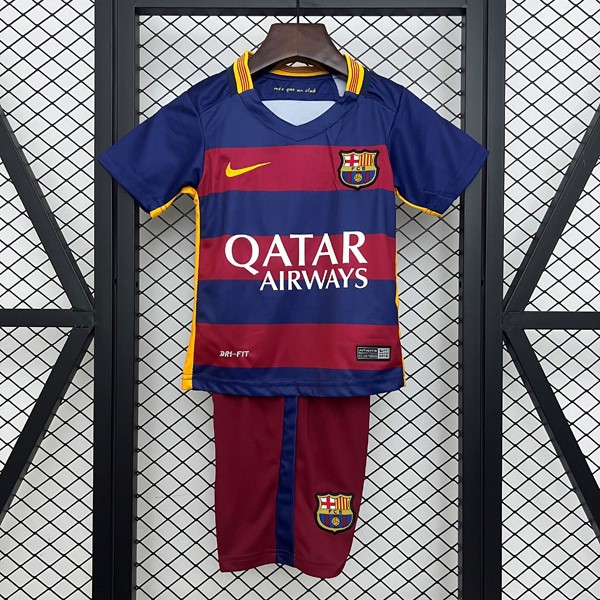 Camiseta Barcelona 1ª Niño Retro 2015-2016